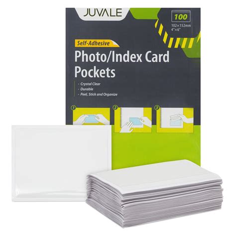 4x6 index card sleeves